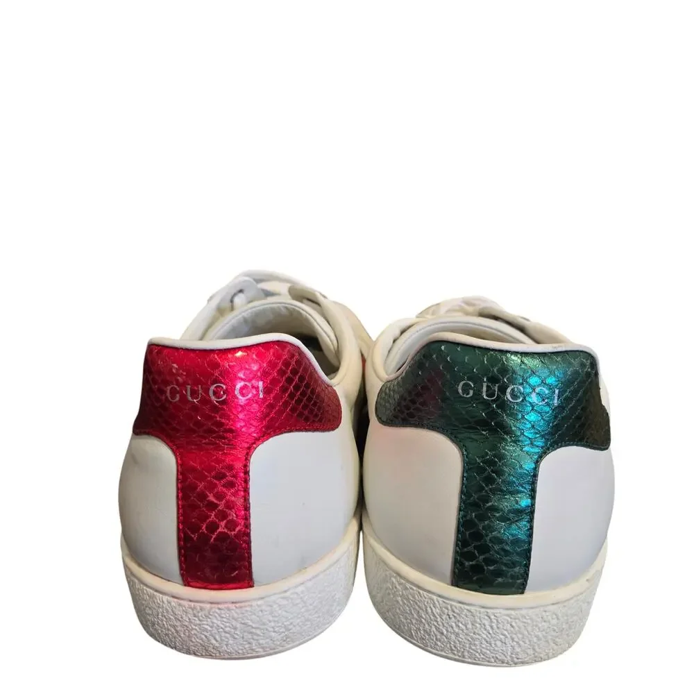 Gucci Ace Embroidered Bee Sneakers Size 14